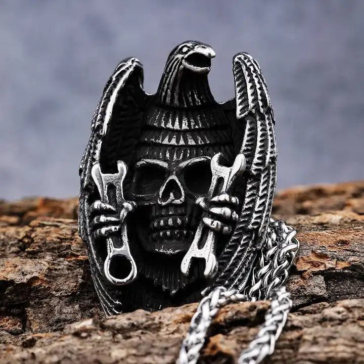 Skull Wing Pendant