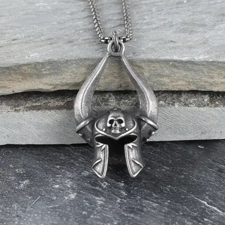 Samurai Helmet Pendant