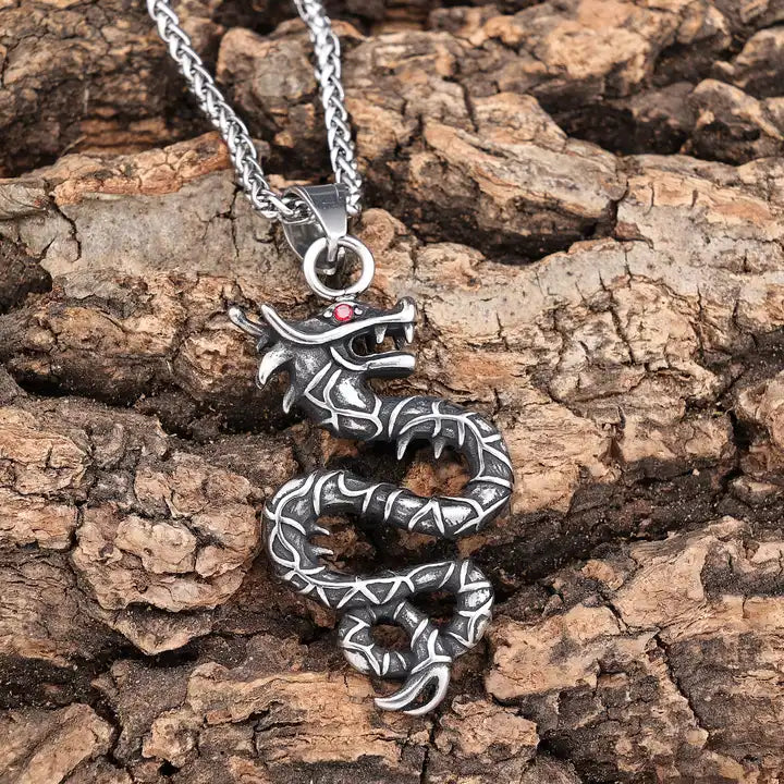 Red Eyes Dragon Pendant