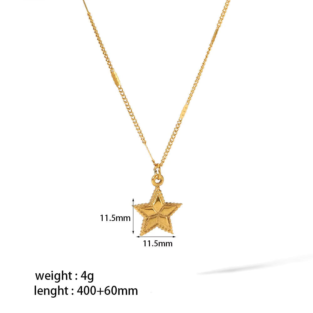 Golden Charms Necklace