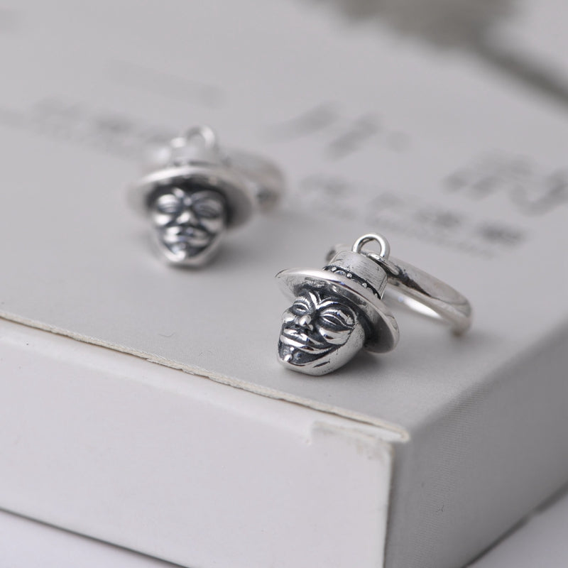 Grimace Cowboy Earrings