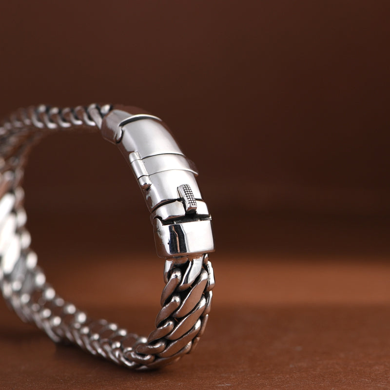 Woven Charm Bracelet