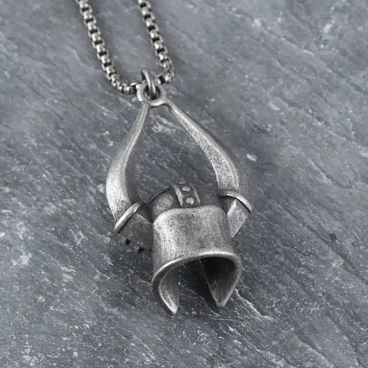 Samurai Helmet Pendant