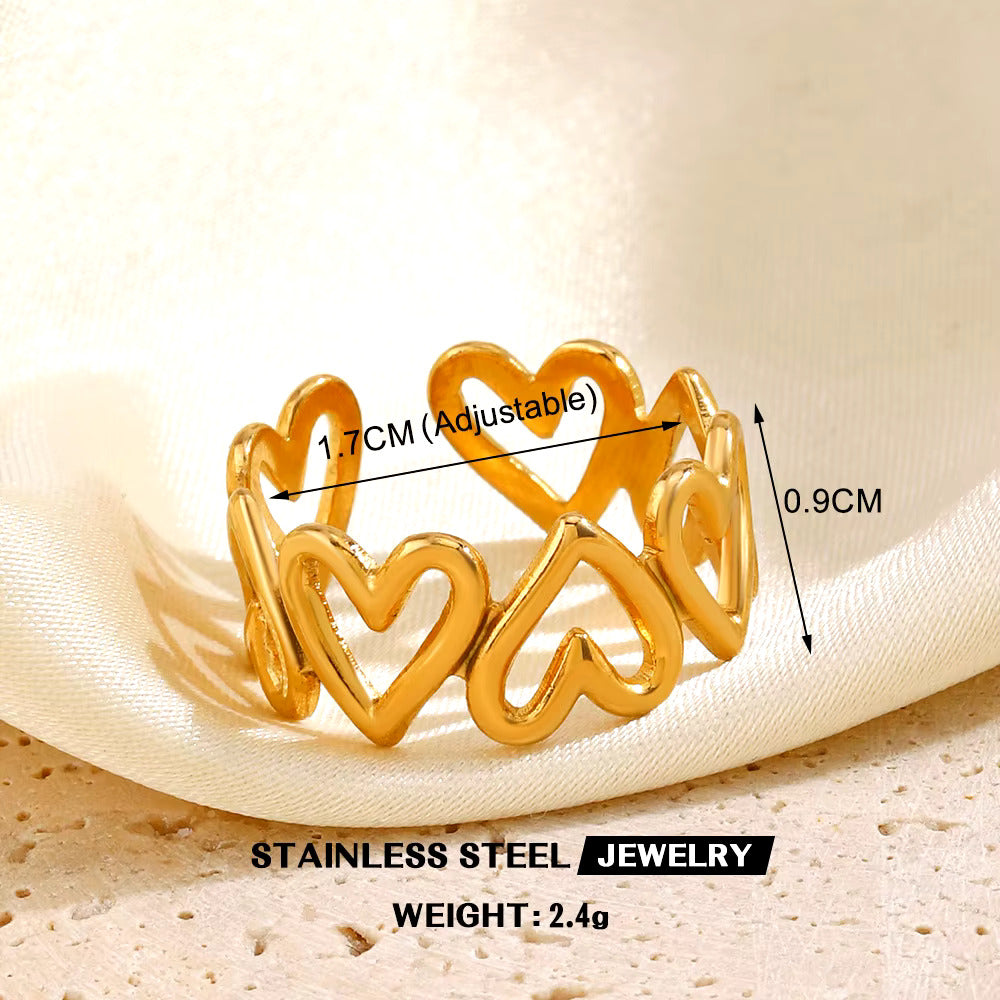 Gold Stack Rings