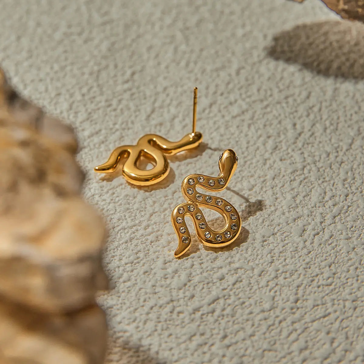 Waterproof Snake Earrings