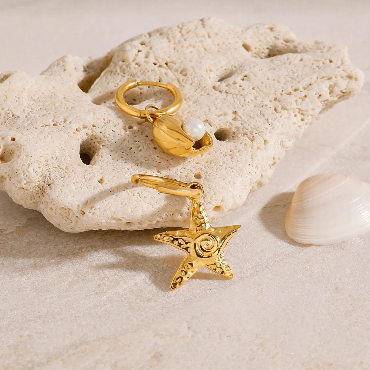 Starfish Earrings