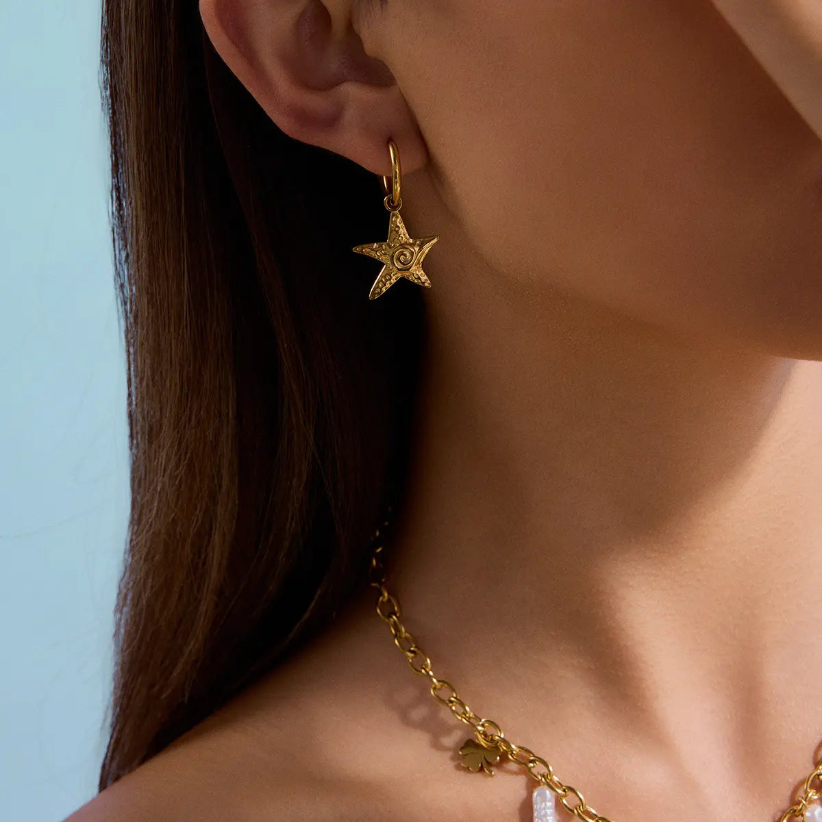 Starfish Earrings