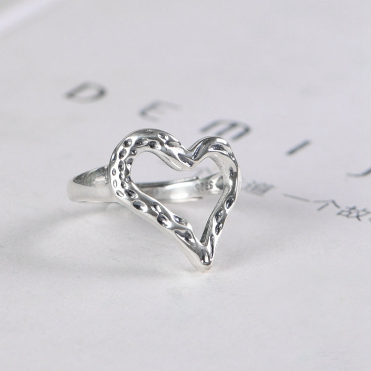 Hammer Heart Ring