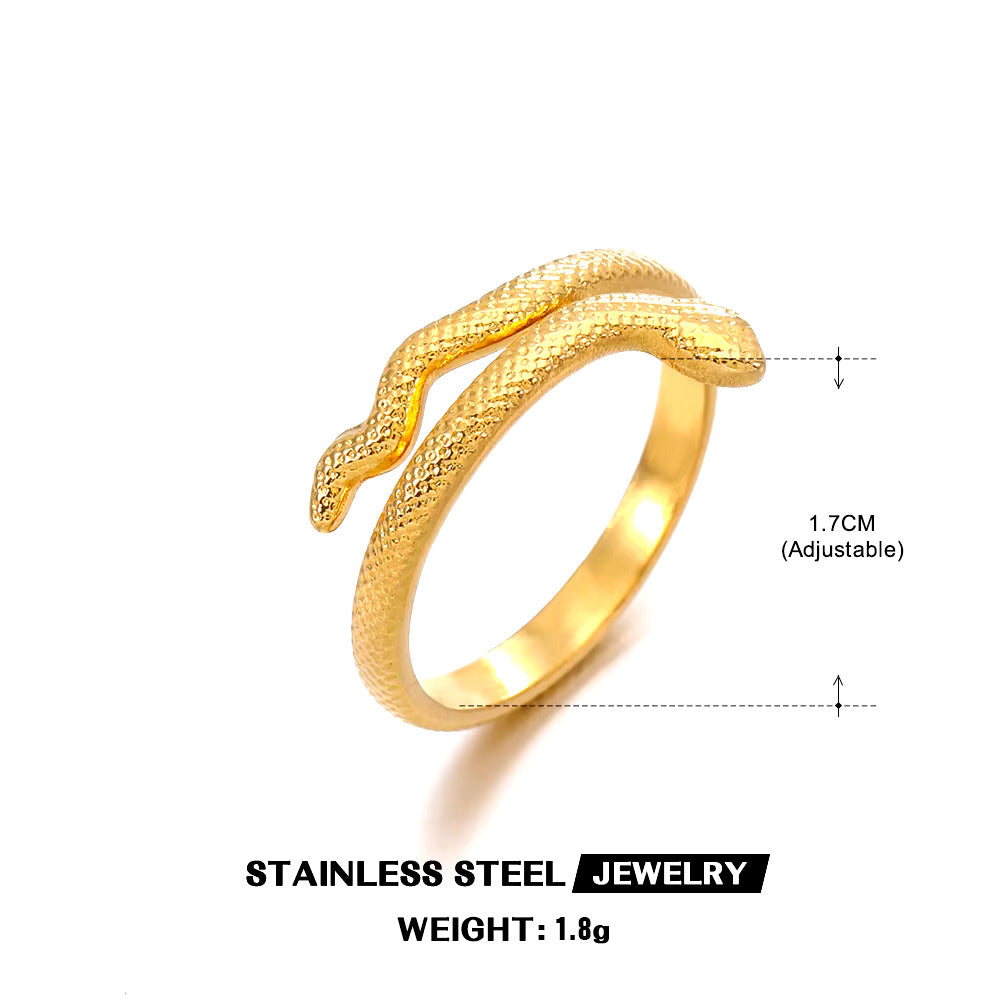 Gold Hollow Ring
