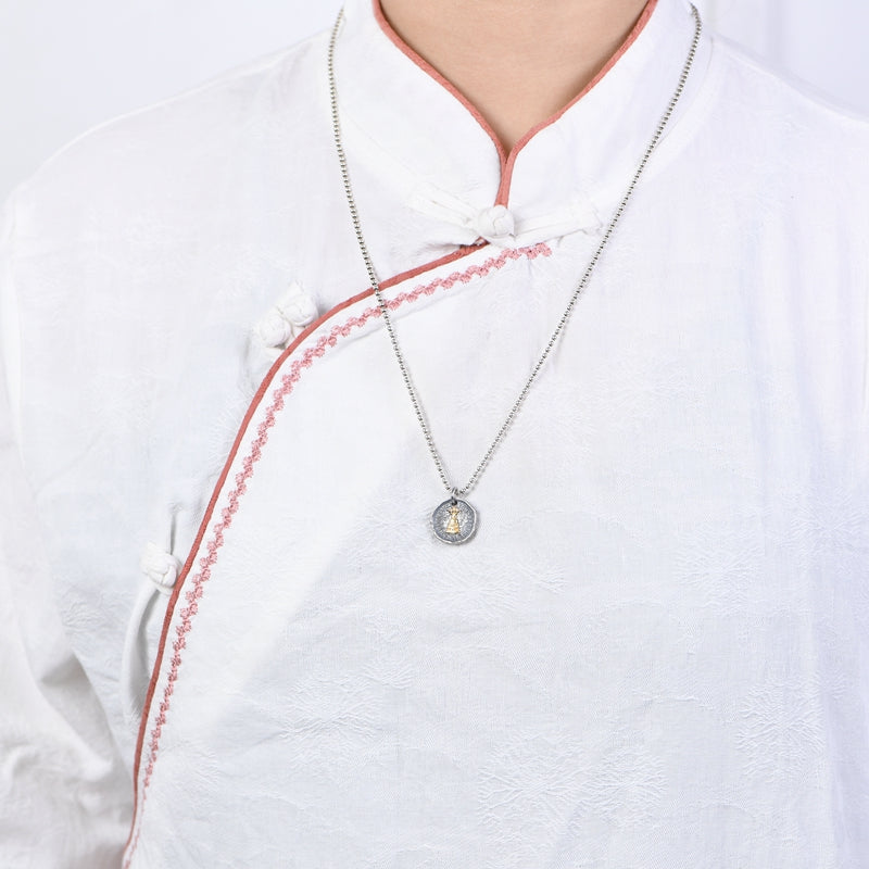 Buddhist Pagoda Necklace