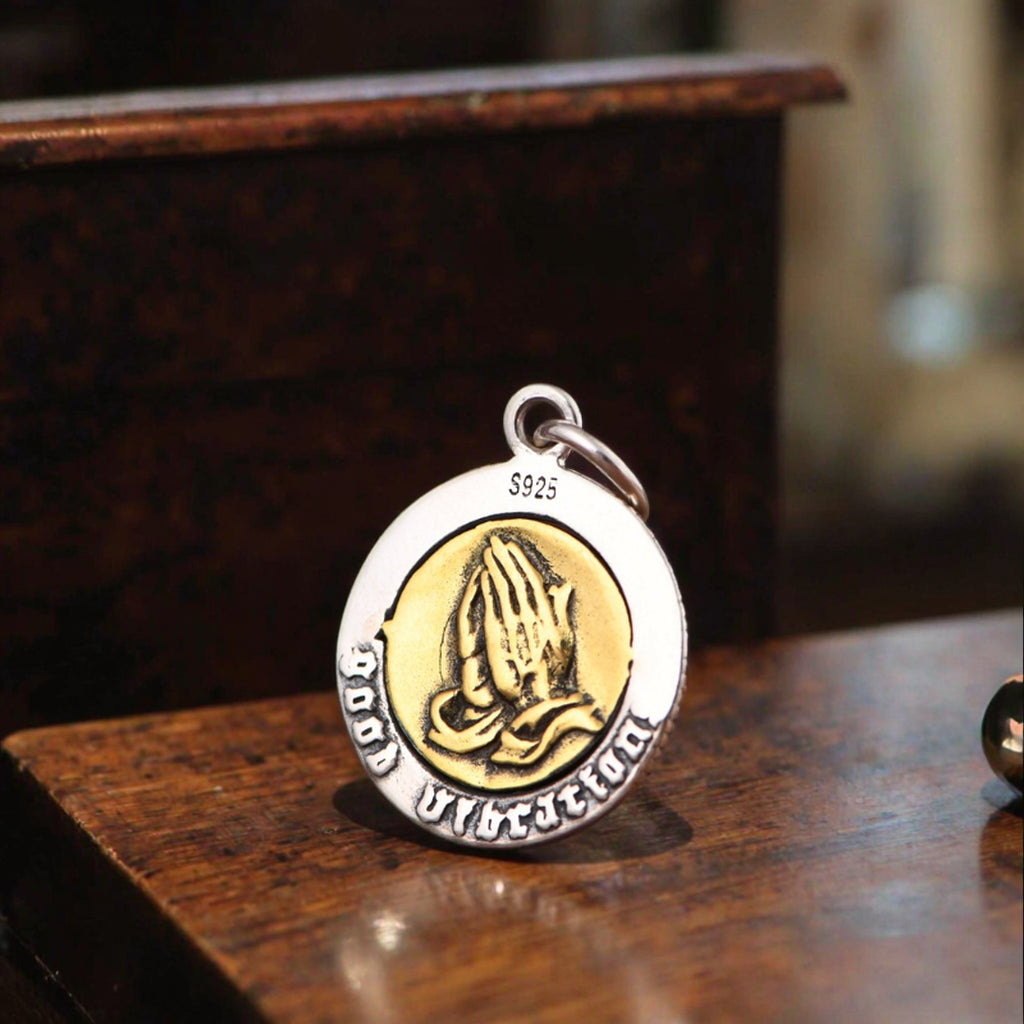 Virgin Mary prayer Necklace