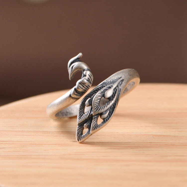 Peacock Adjustable ring