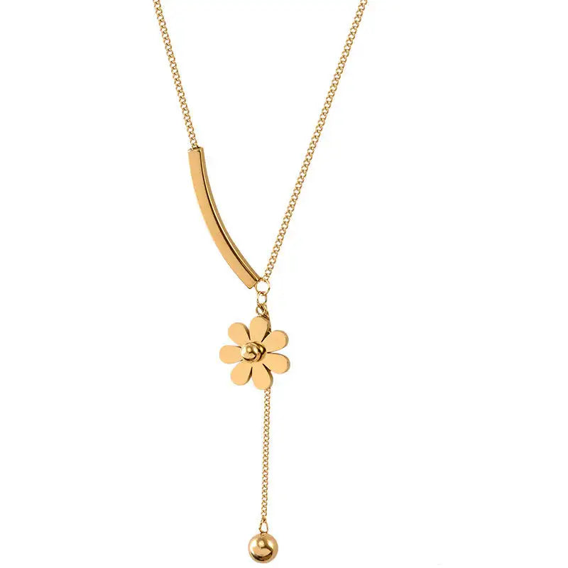 Daisy Drop Necklace