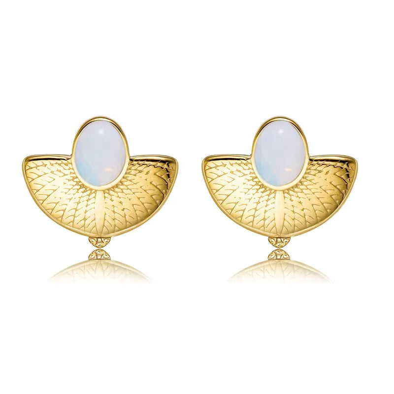 Geometric Drop Earrings