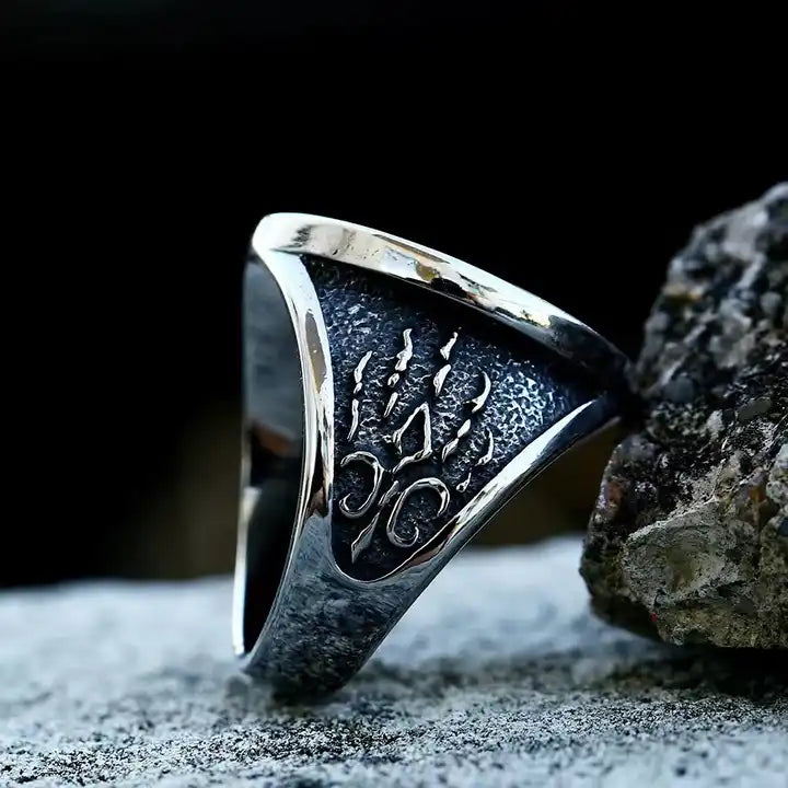 Odin Wolf Ring