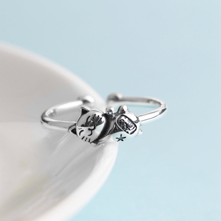 Kitten Design Ring
