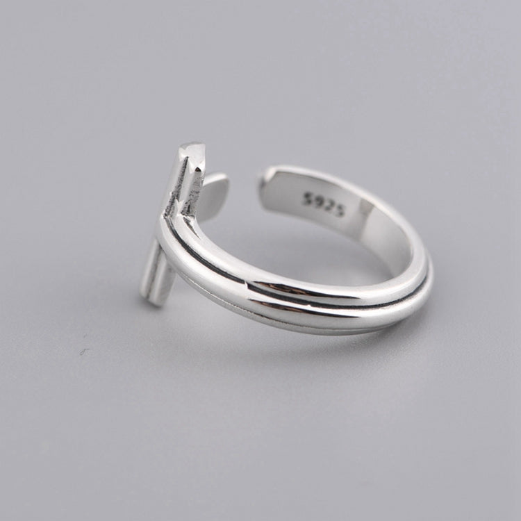 Cross Adjustable ring