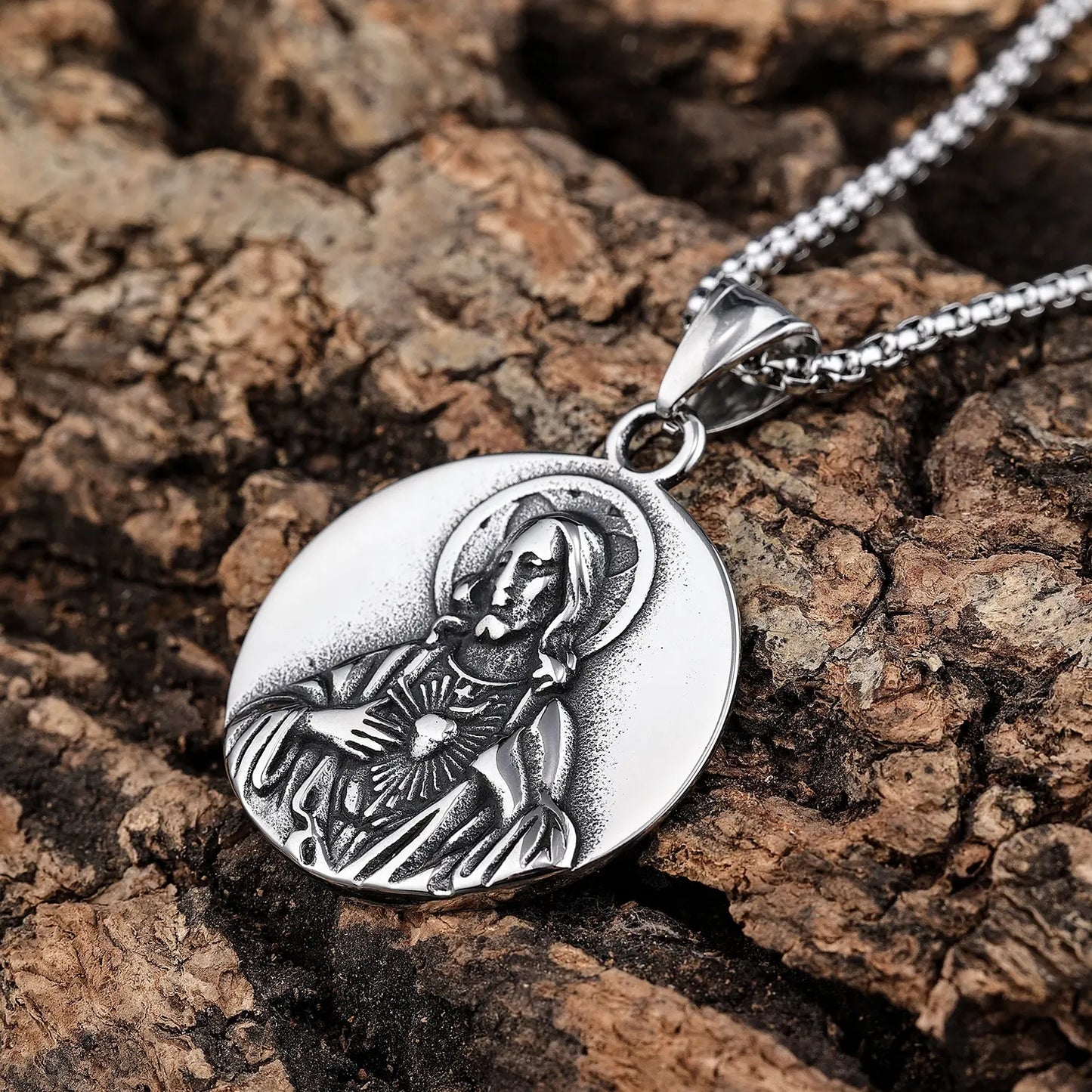 Sacred Heart Medallion