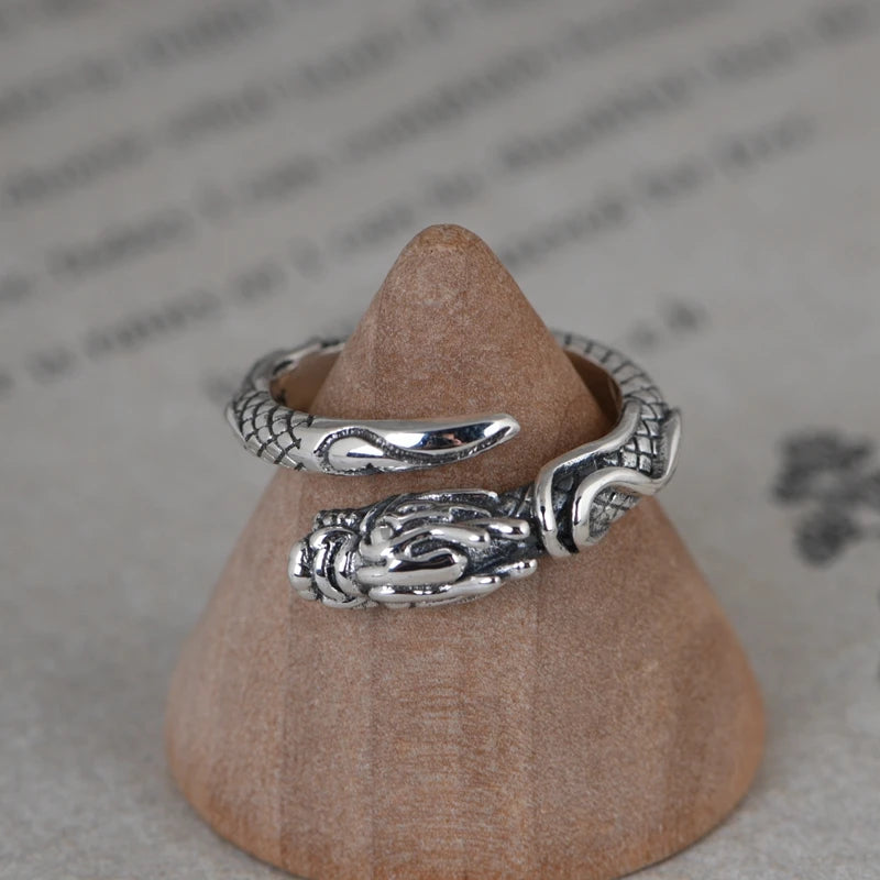 Retro Dragon Ring