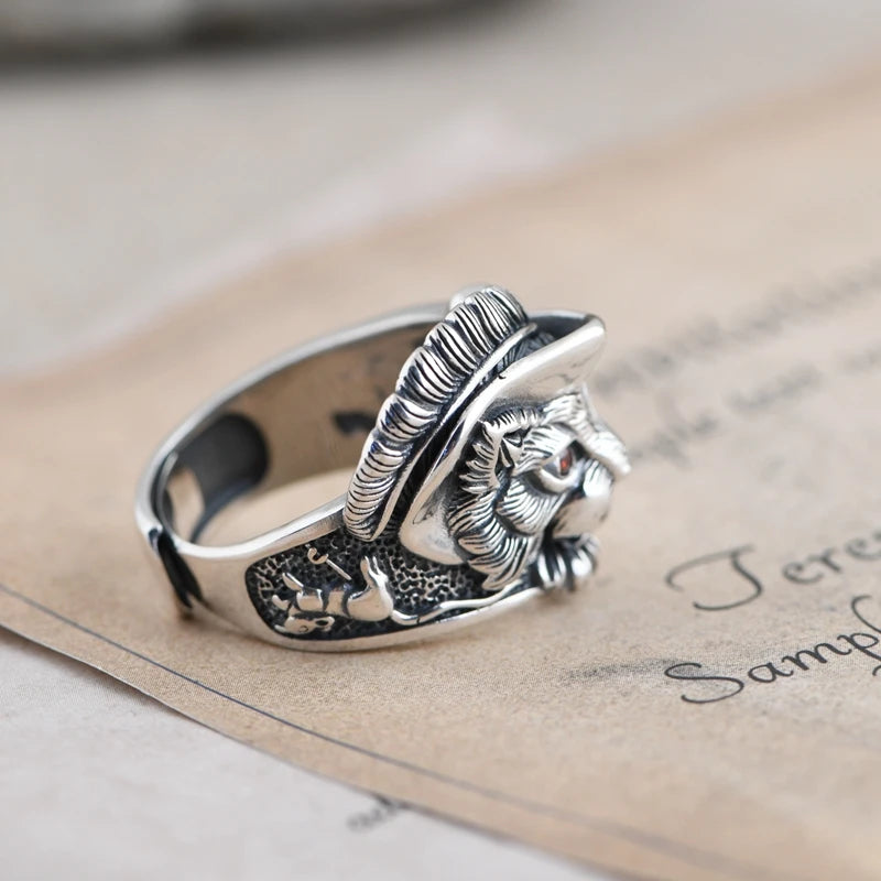 Retro Cat Ring