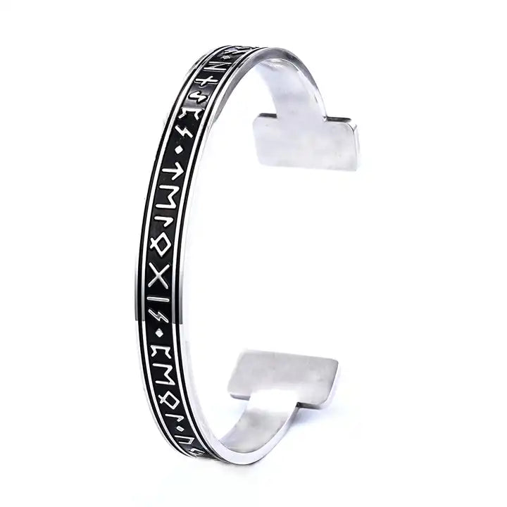 Silver Rune Bracelet