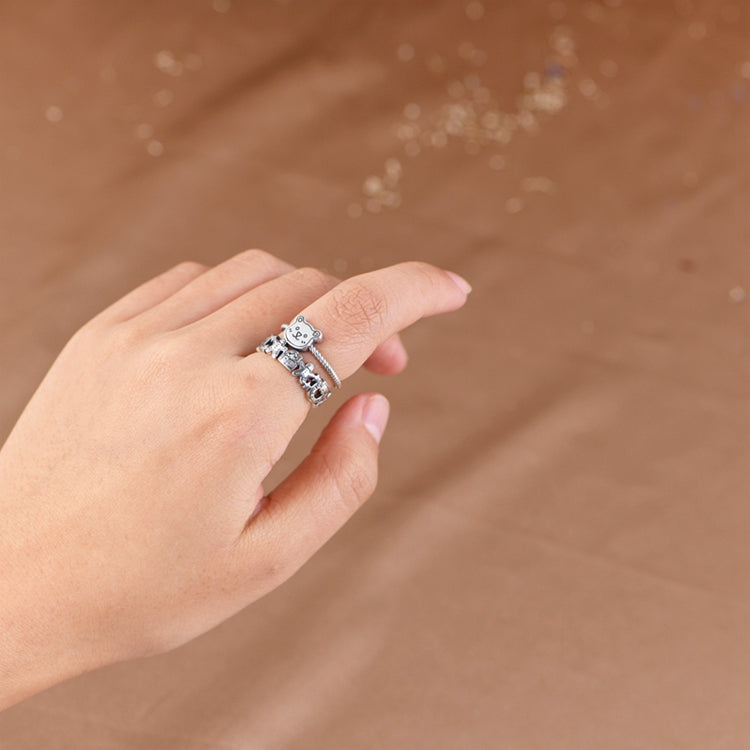 Little Bear wide ring