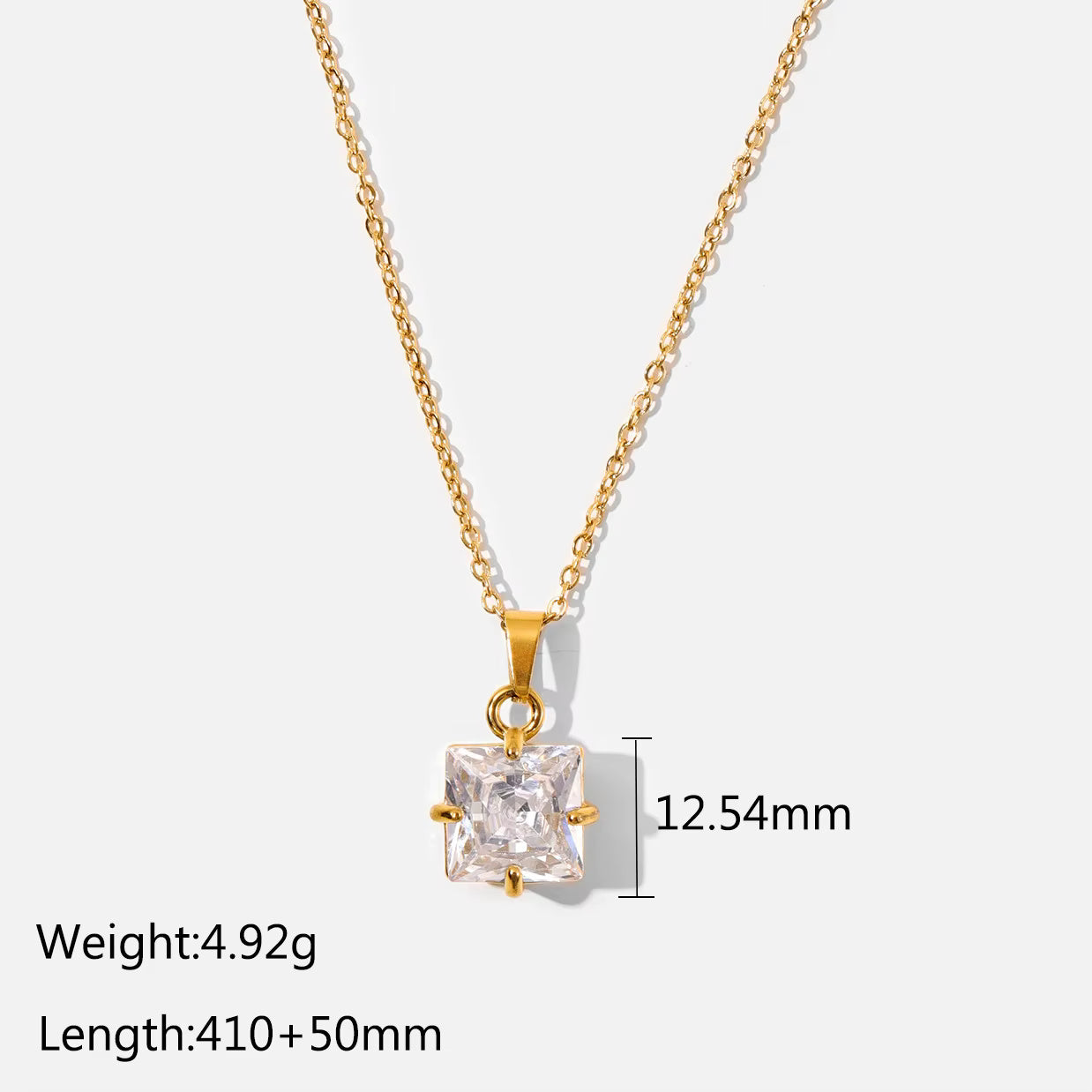 Prism Cut Necklace