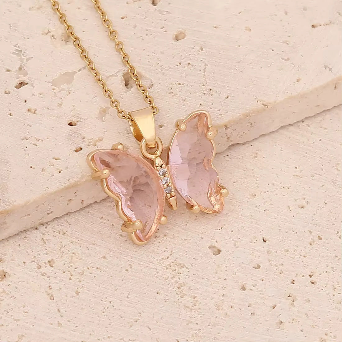 Butterfly Pendant Necklace