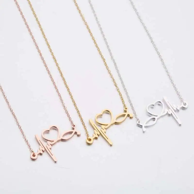 Heartbeat Necklace