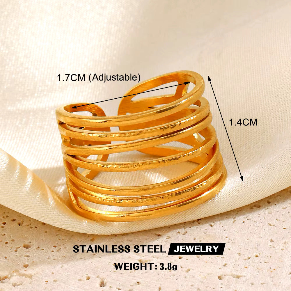 Gold Stack Rings