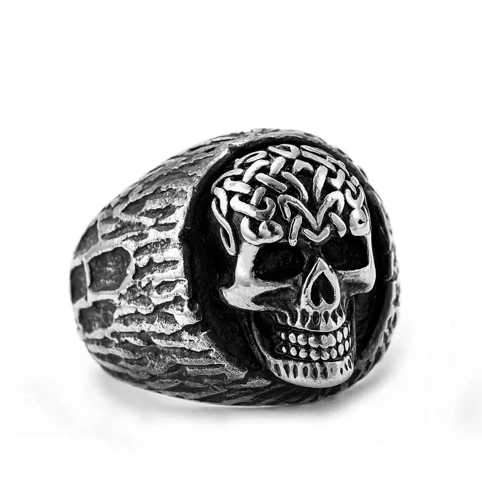 Skull Knotwork Ring