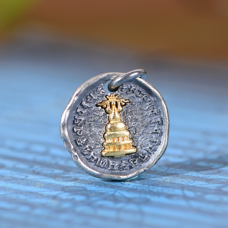 Buddhist Pagoda Necklace