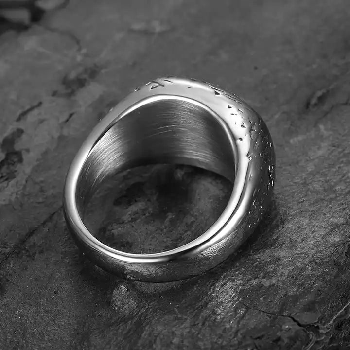Silver Cross Ring
