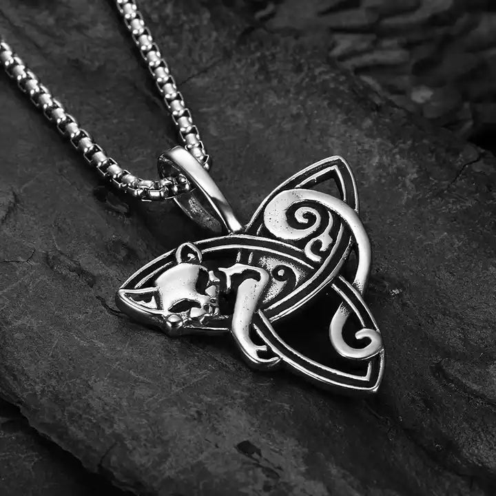 Celtic Fox Necklace
