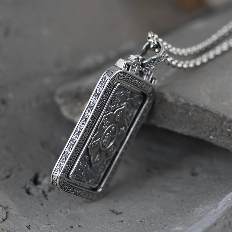 Buddhist Vajra Pestle Necklace