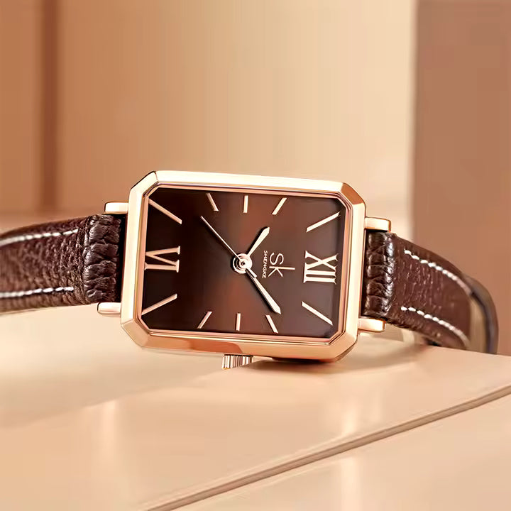Brown Gold Watch