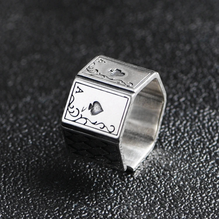 Ace Card Ring
