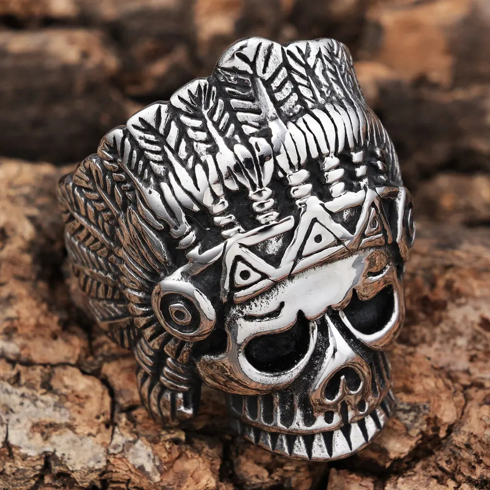Bold Skull Ring