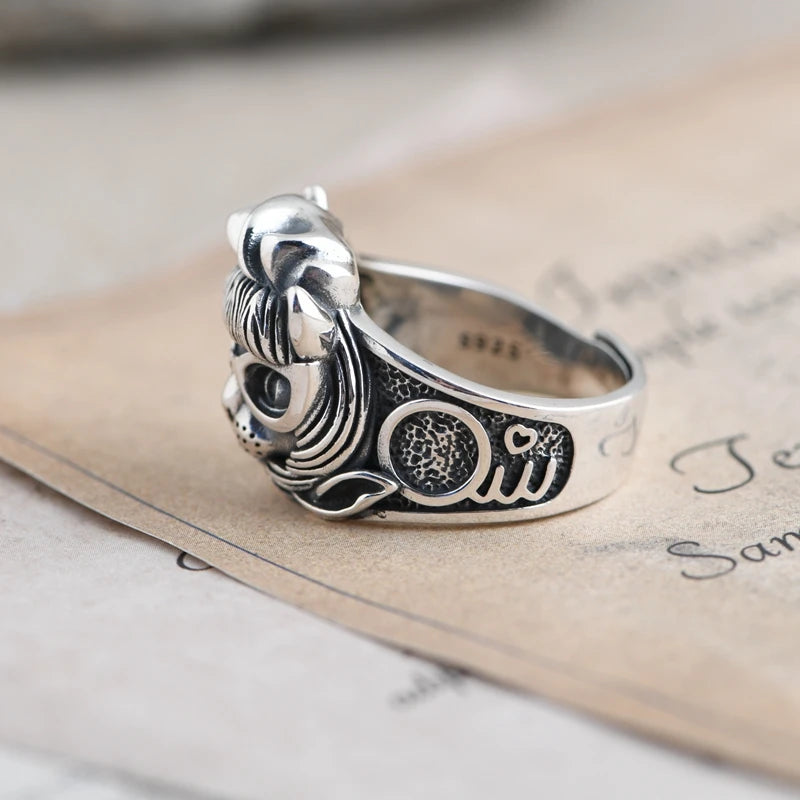 Retro Cat Ring