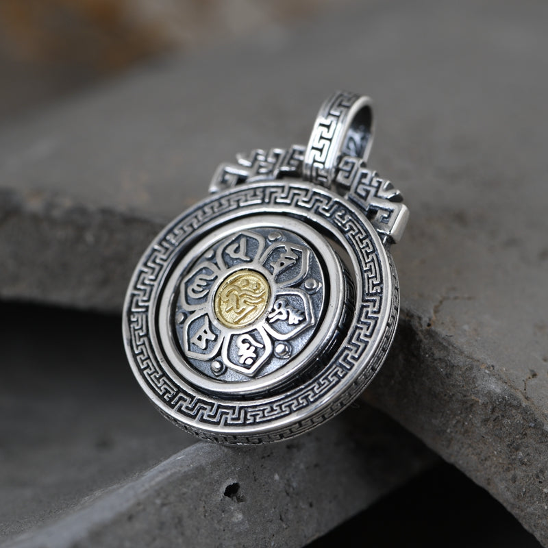 Buddhist Six Character Mantra Necklace