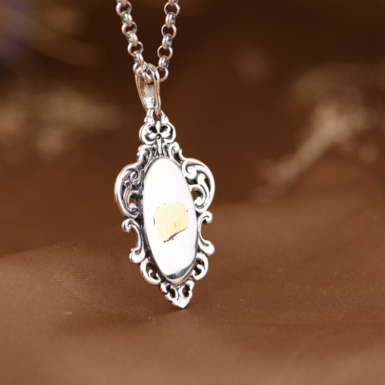 Cross Virgin Mary Necklace