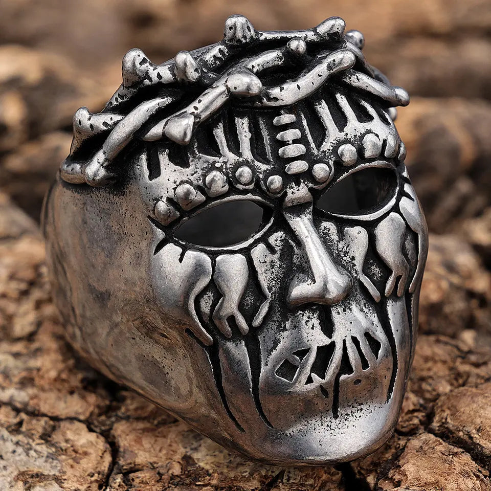 Skull Mask Ring