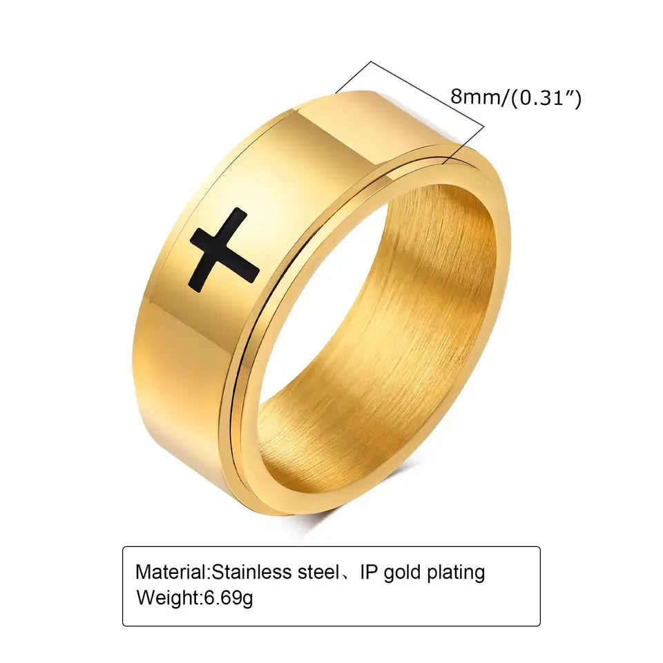 Spinner cross rings