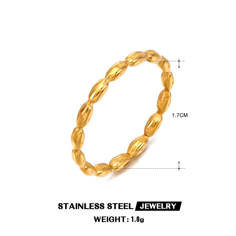Golden Harmony Rings