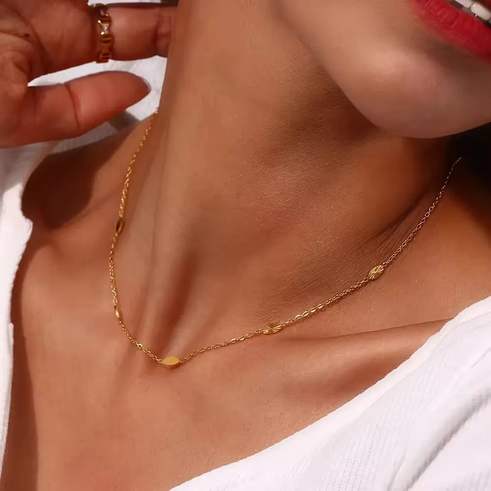 Geometric Charm Necklace
