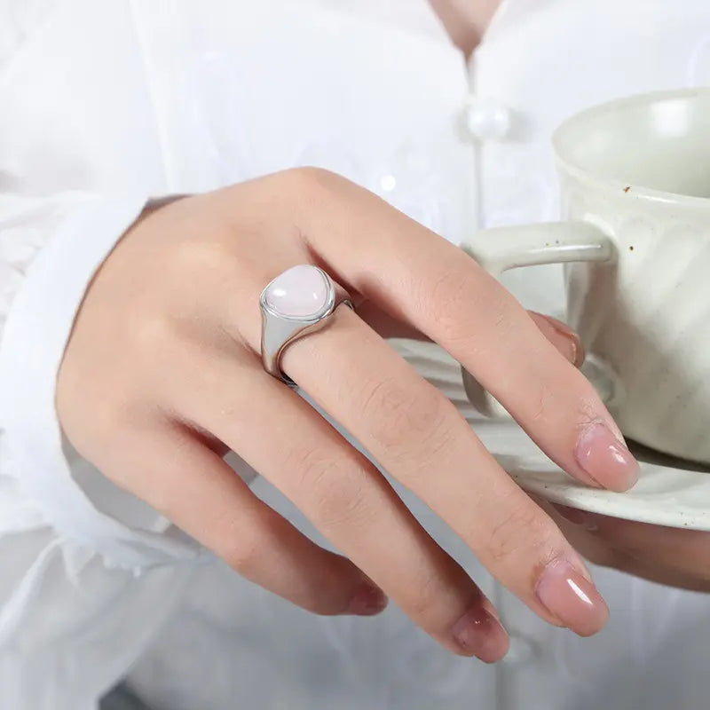 Gold Stone Ring