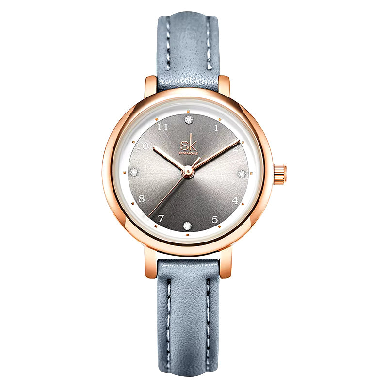 White and Rose Gold Watch