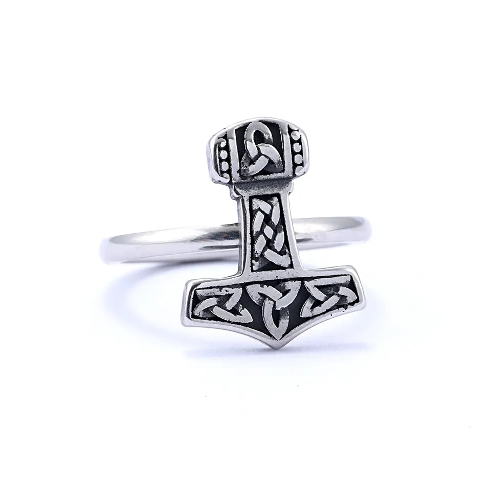 Mjolnir Symbol Ring