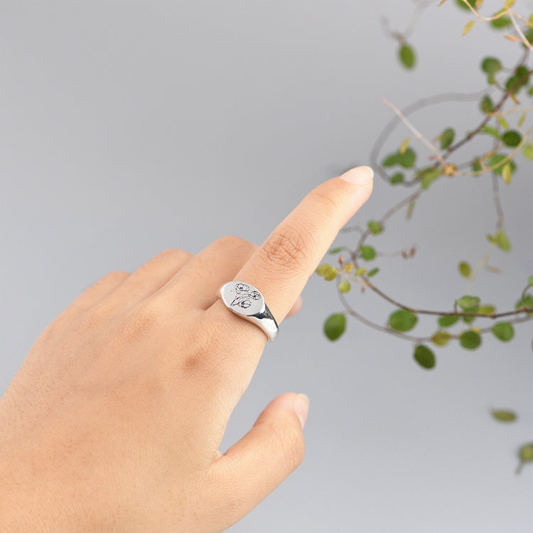 Smooth Rose ring
