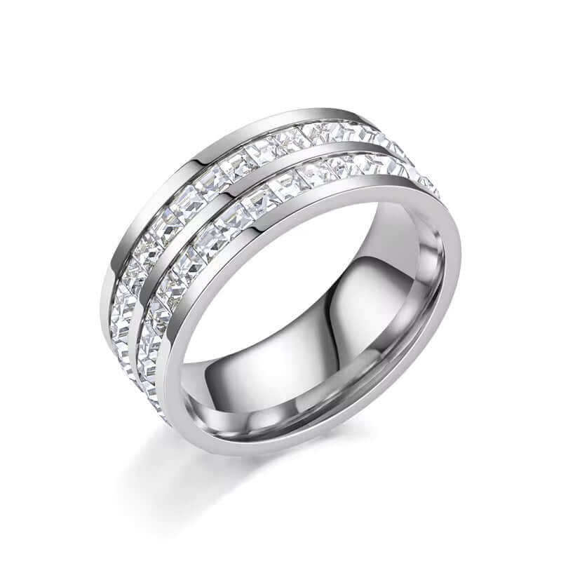 Trendy Square Ring